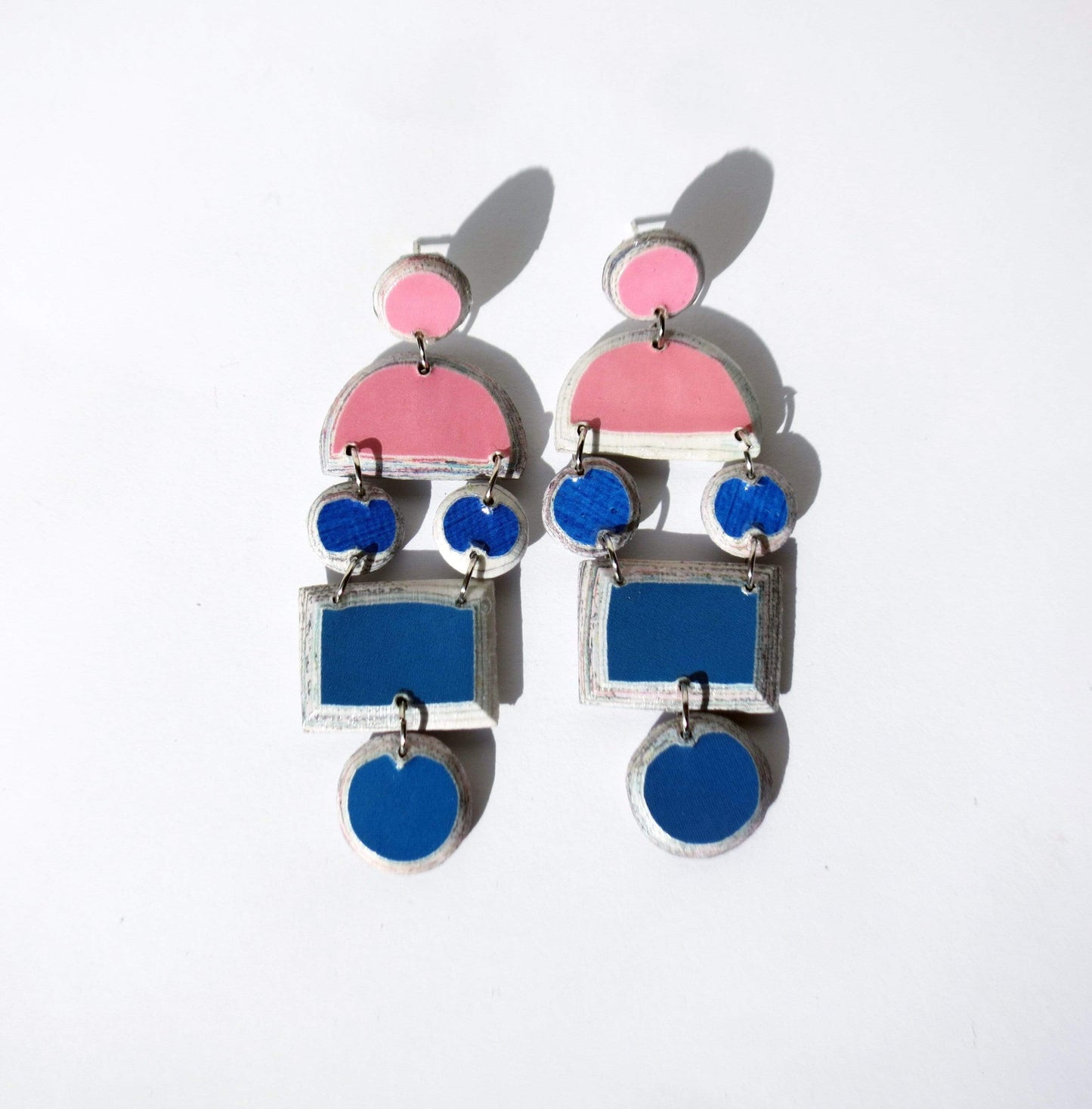 Earrings Pink & Blue Recycled Paper Nokuthula Earrings (Various Colours) homeware shops bristol gift shops bristol Quazi Design