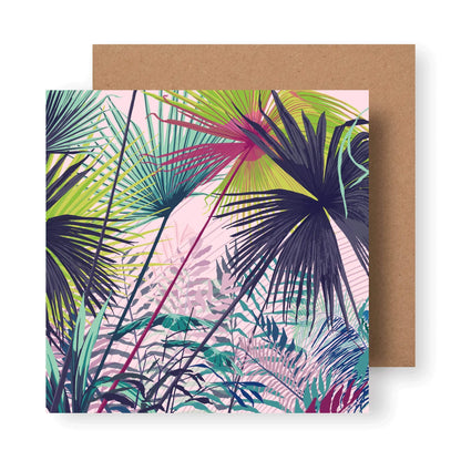 Greetings Card Palms Series No. 1 Greetings Card homeware shops bristol gift shops bristol Rosie Reiter