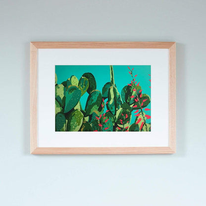 Print Cactus Garden Series No. 2 Print homeware shops bristol gift shops bristol Rosie Reiter