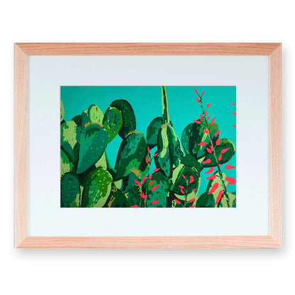 Print Cactus Garden Series No. 2 Print homeware shops bristol gift shops bristol Rosie Reiter