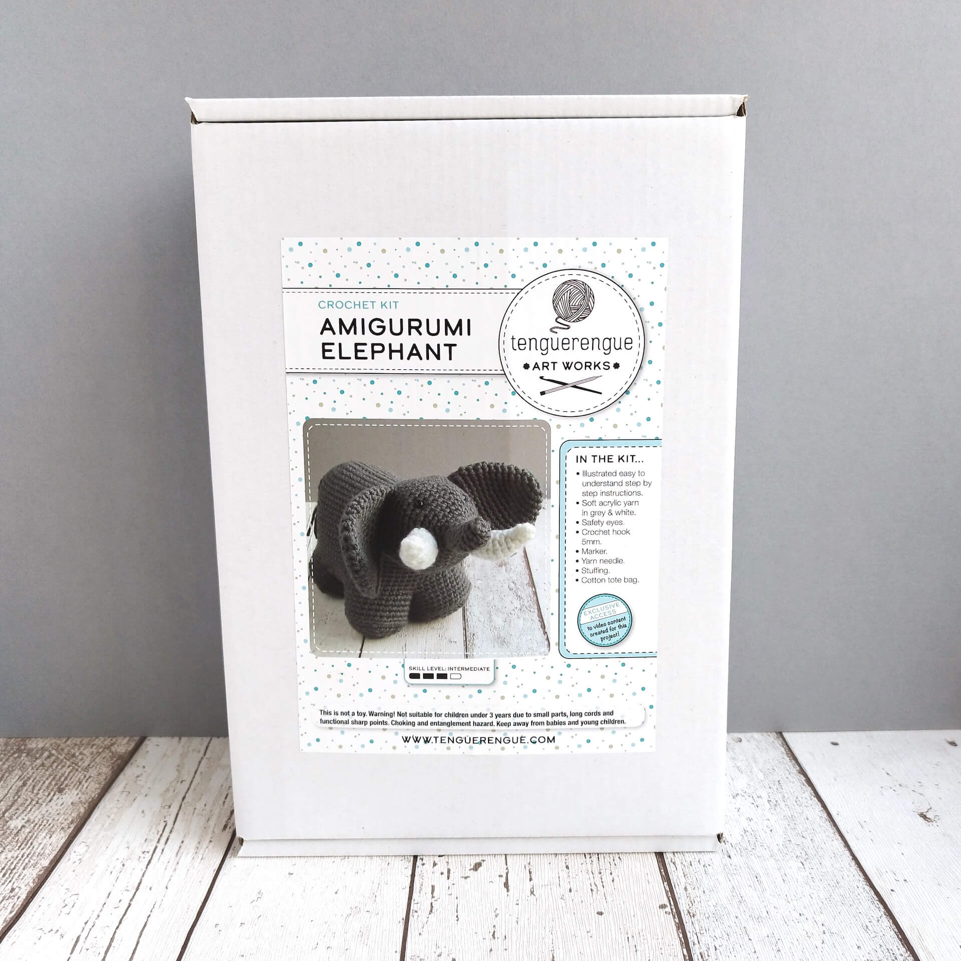 Crochet Kit: Elephant – PRIOR SHOP