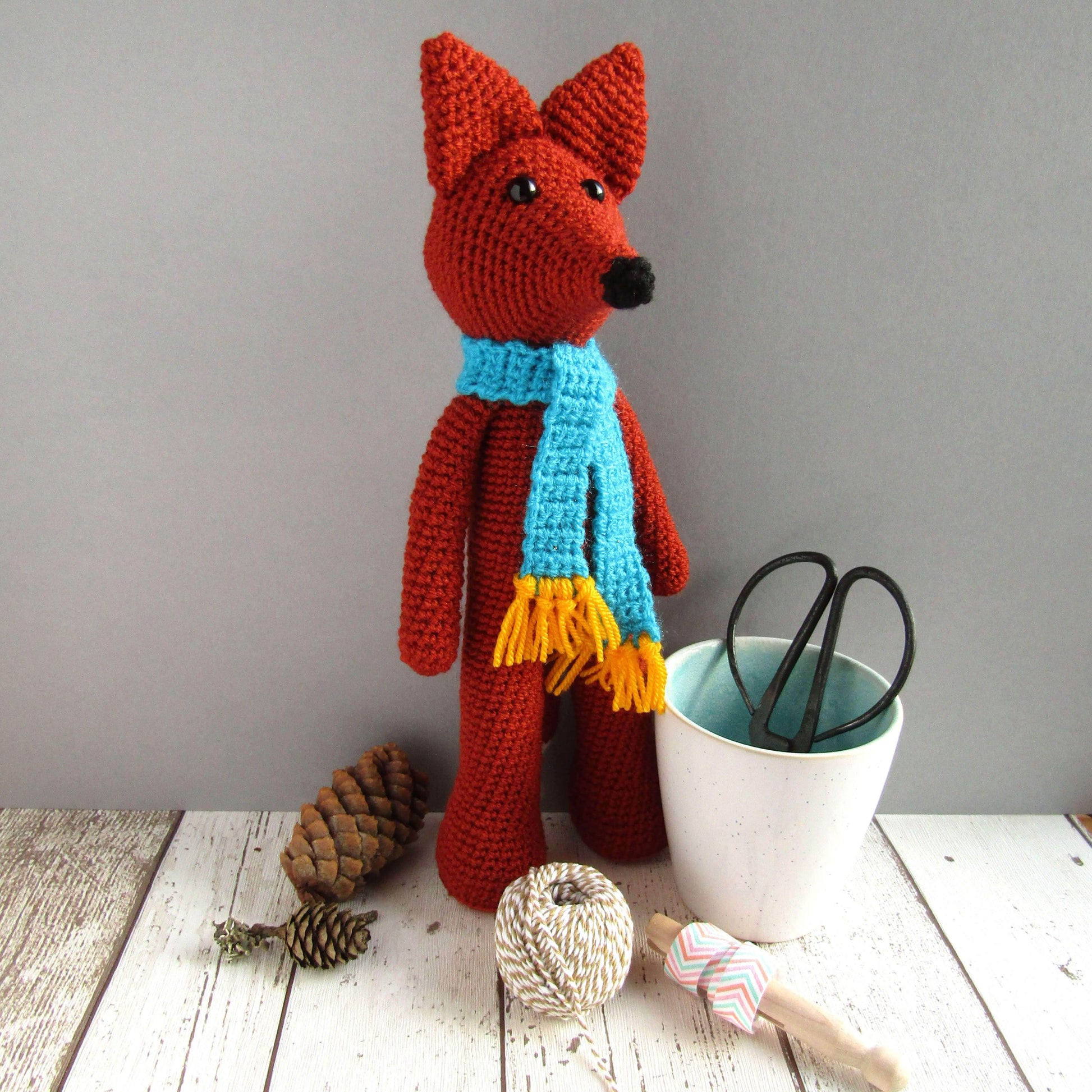 Tenguerengue Art & Craft Kits Crochet Kit : Fox