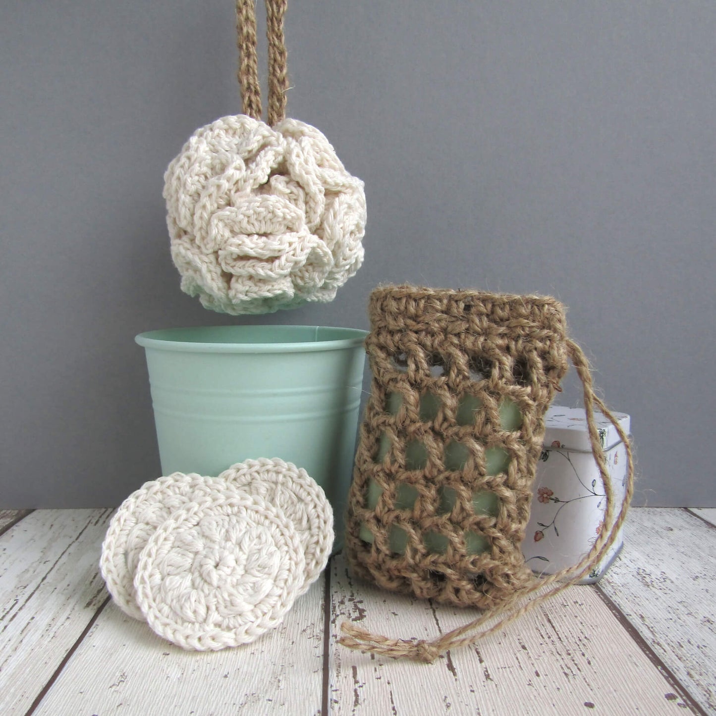 Tenguerengue Art & Craft Kits Crochet Kit: Sustainable Spa Set
