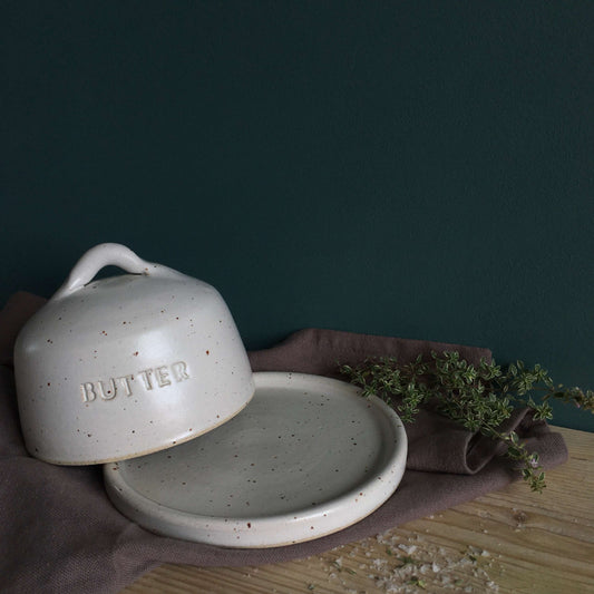 The Village Pottery Ceramic Butter Dish