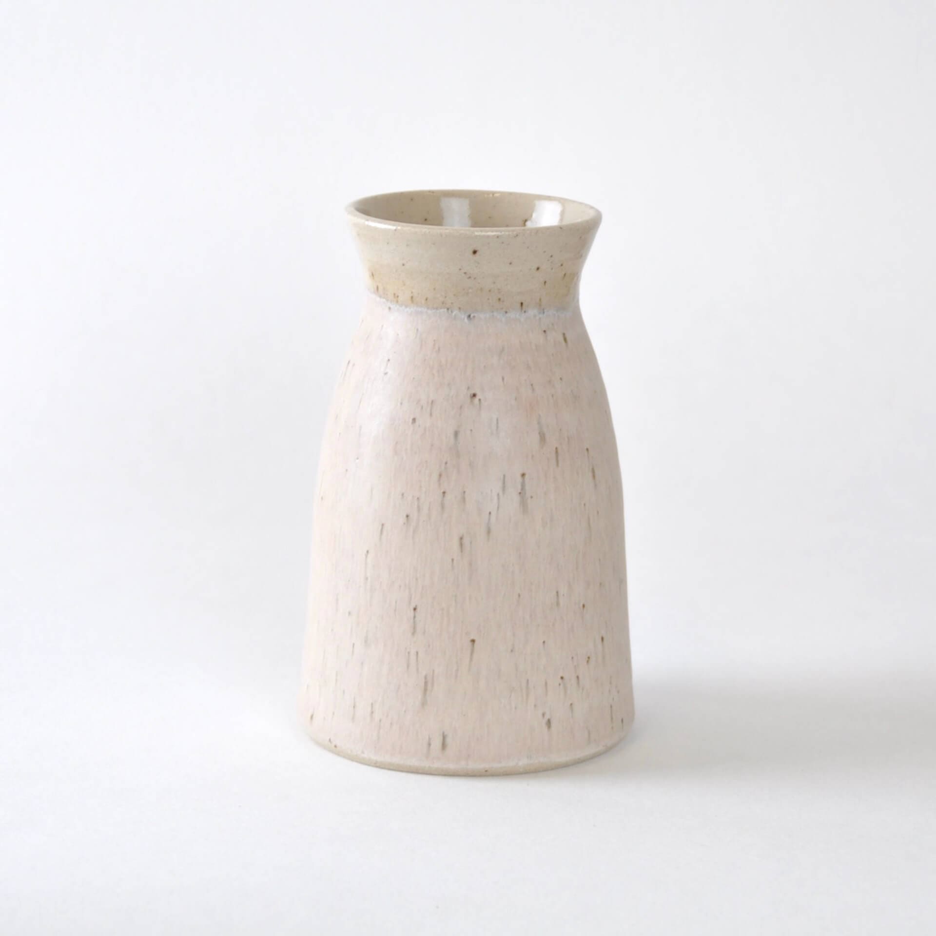The Village Pottery Dusty Pink Ceramic Vase - Medium (6 colour options)