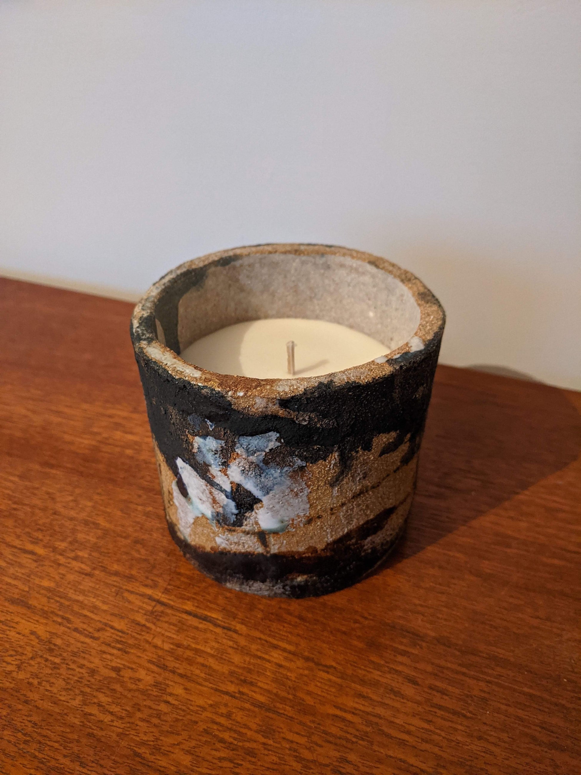 Wildclay Workshop Candle 'Terrain' Candle Pot